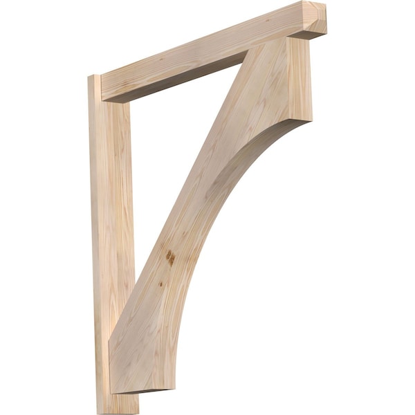 Ekena Millwork Westlake Craftsman Smooth Outlooker, Douglas Fir, 5 1/2"W x 44"D x 44"H OUT06X44X44WTL04SDF - main